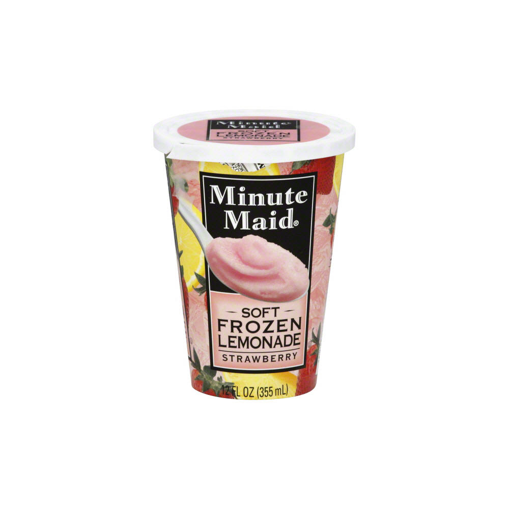 Minute Maid Soft Frozen Strawberry Lemonade, 12 oz