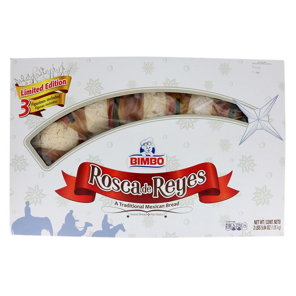 Bimbo Rosca de Reyes Sweet Bread, 37 oz