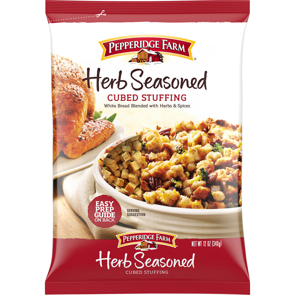 Pepperidge Farm Herb Seasoned Cubed Stuffing, 12 oz