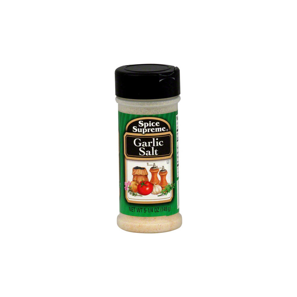 Spice Supreme Garlic Salt, 5.25 oz