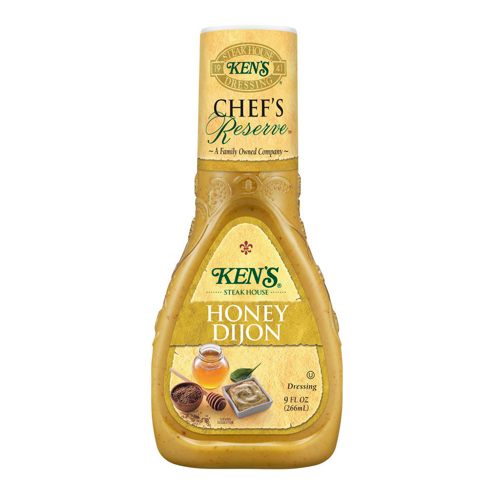 Ken's Steak House Chef's Reserve Honey Dijon Dressing, 9 oz