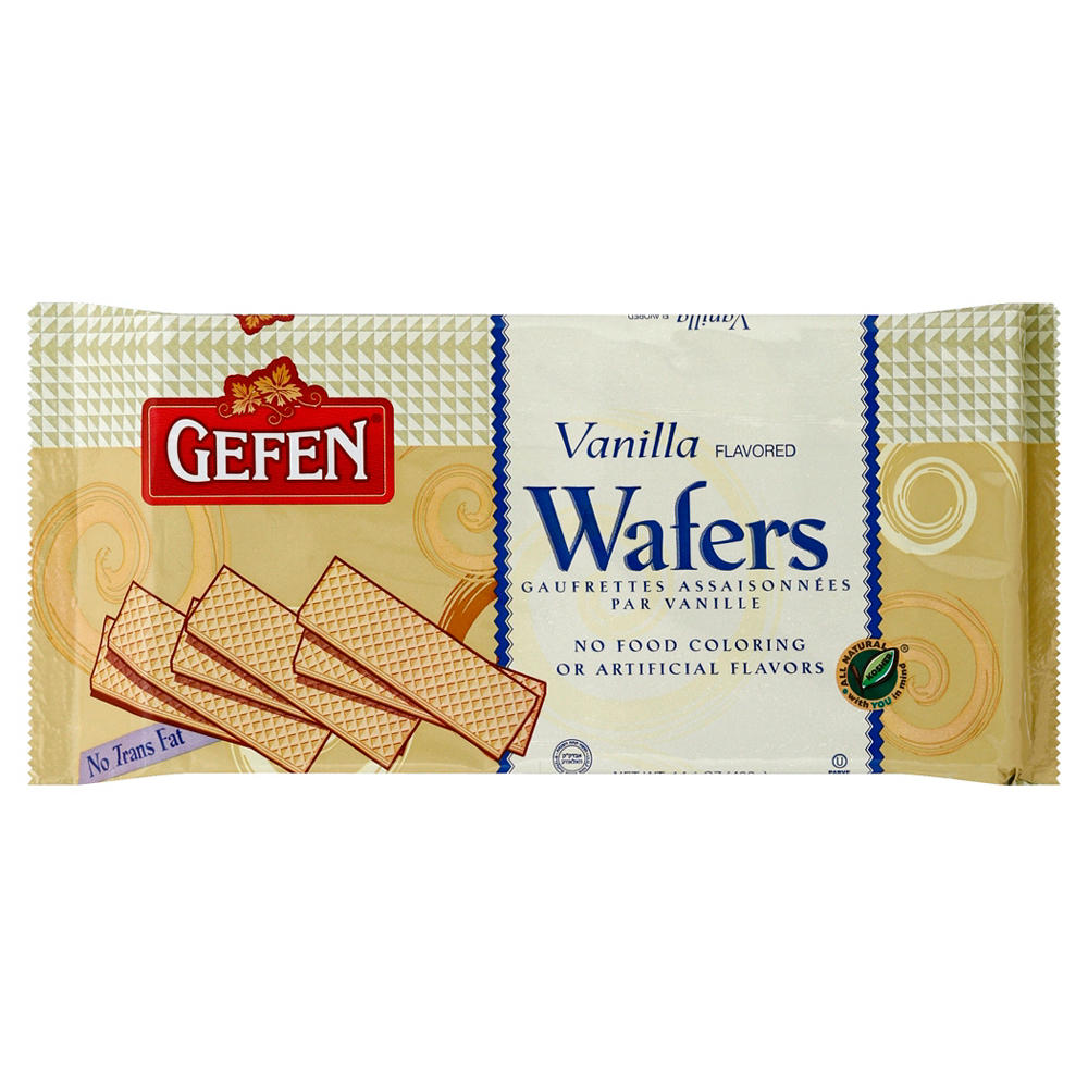 Gefen Kosher Vanilla Flavored Wafers, 14.1 oz