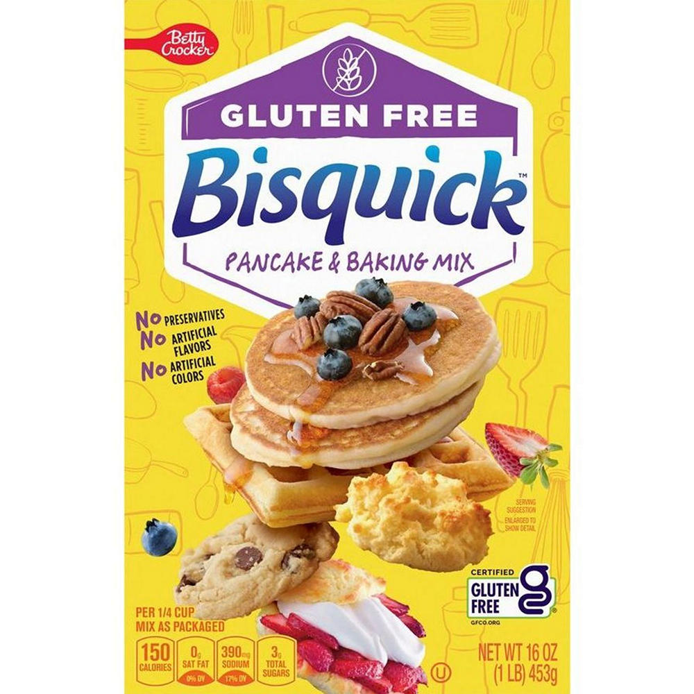 Bisquick Gluten Free Pancake & Baking Mix, 16 oz