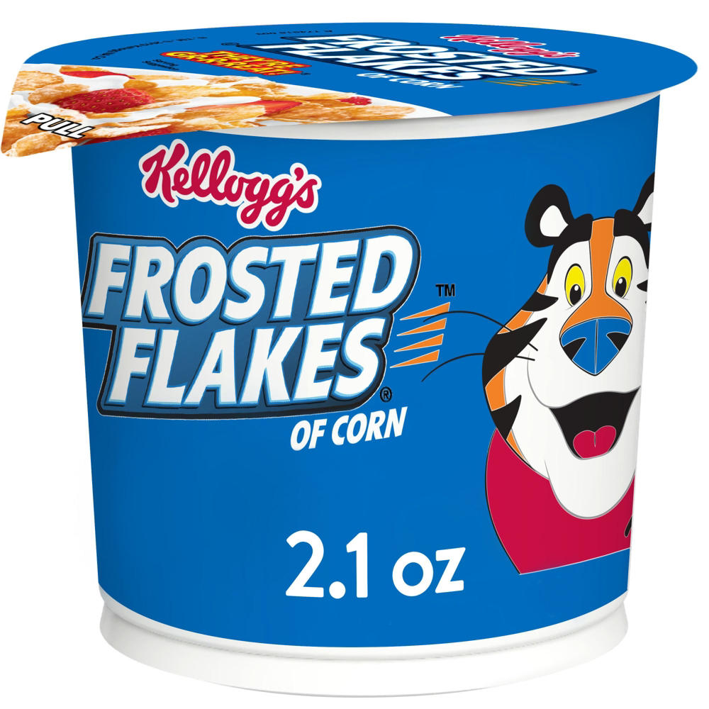 Kellogg's Frosted Flakes Cereal Cup, 2.1 oz