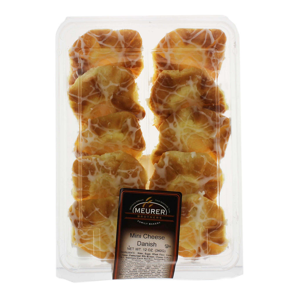 Bakery Cream Cheese Mini Danish Pastries, 10 ct