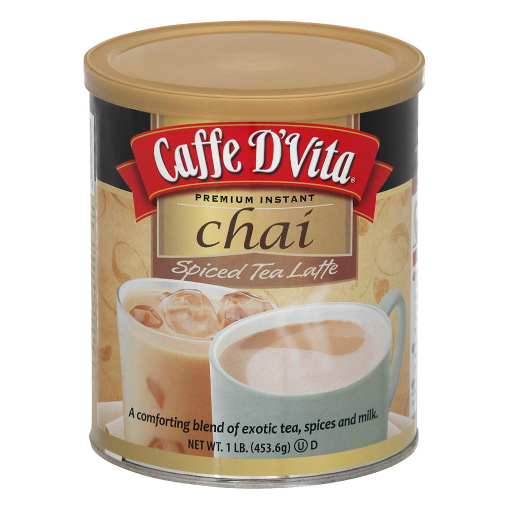 Caffe D'Vita Spiced Enchanted Chai Tea Latte, 16 oz