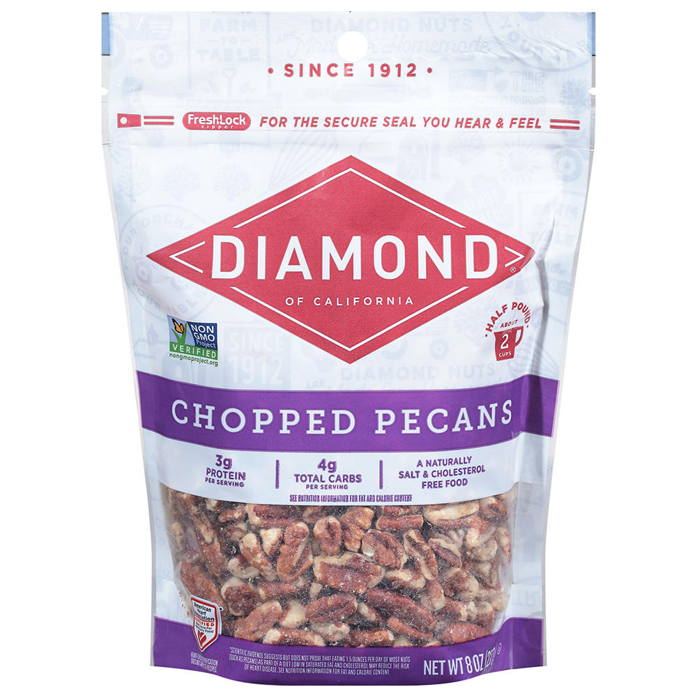 Diamond of California Chopped Pecans, 8 oz