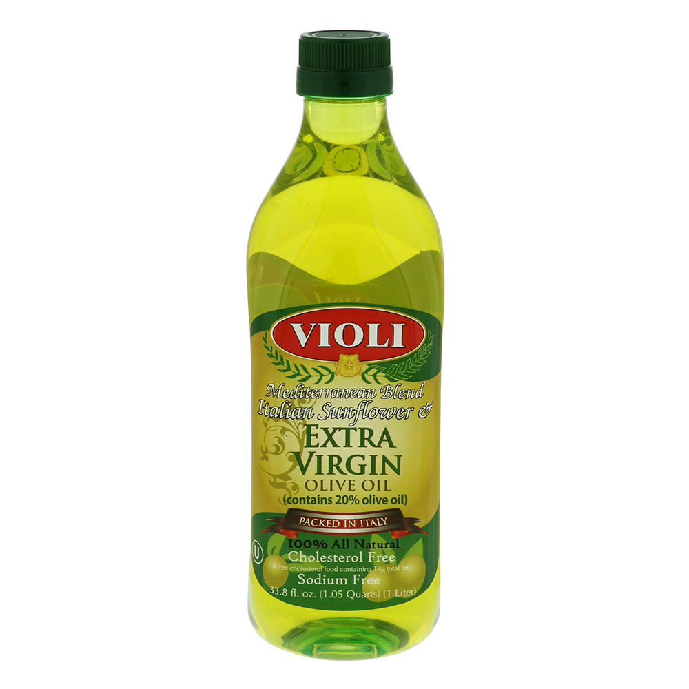 Violi Mediterranean Blend Italian Sunflower & Extra Virgin Olive Oil, 33.8 oz