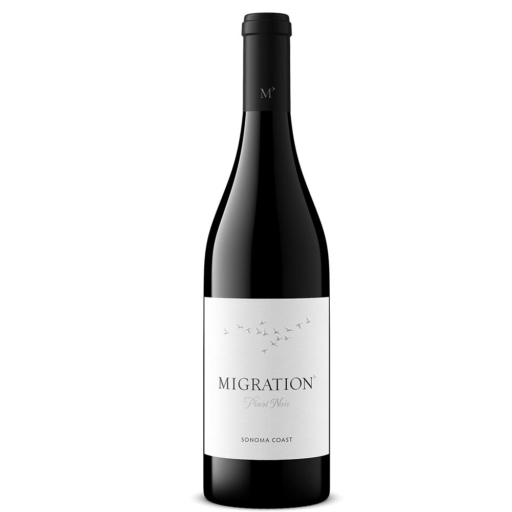 Migration Sonoma Coast Pinot Noir Californa Red Wine, 750 mL