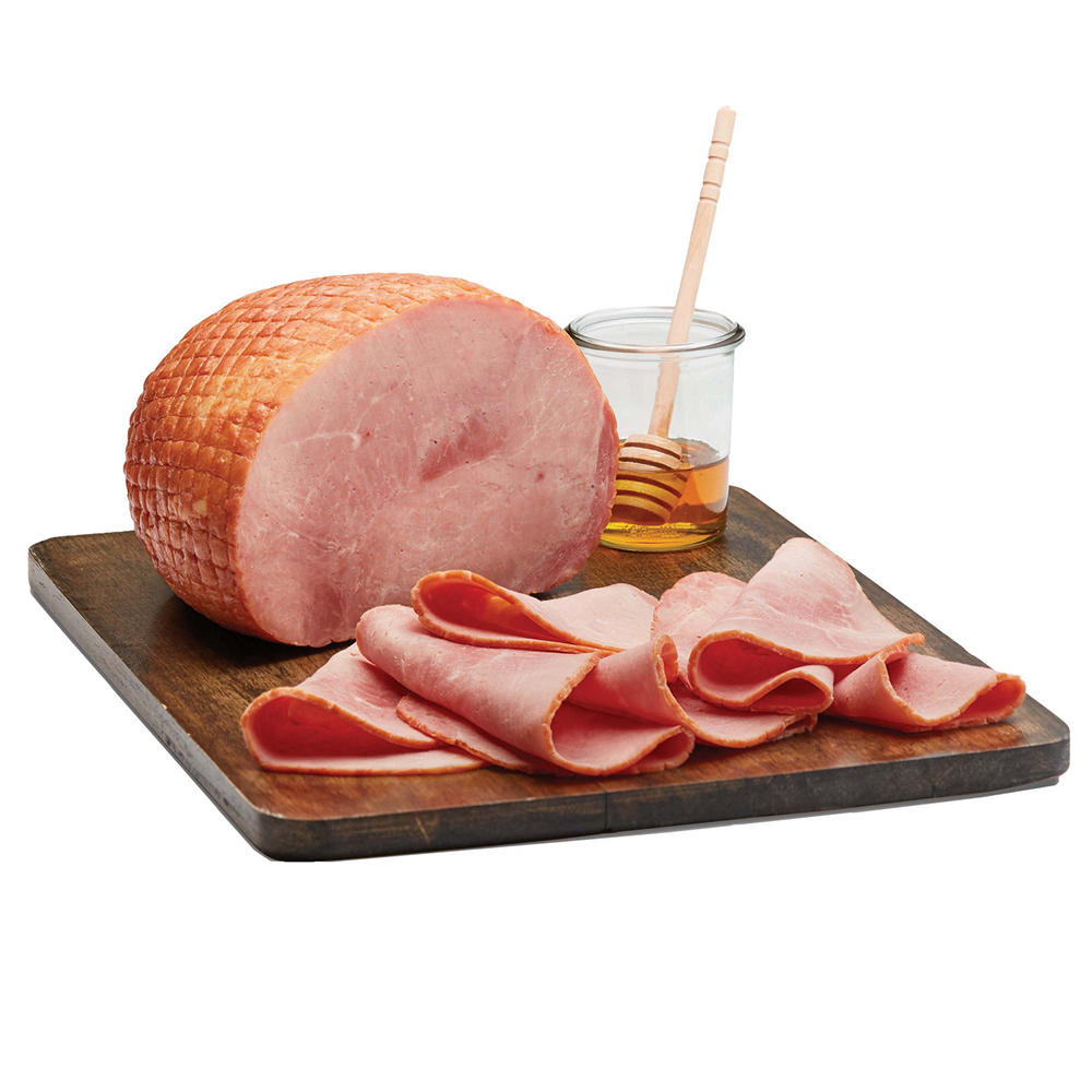 H-E-B Deli Lower Sodium Honey Ham, Custom Sliced, lb