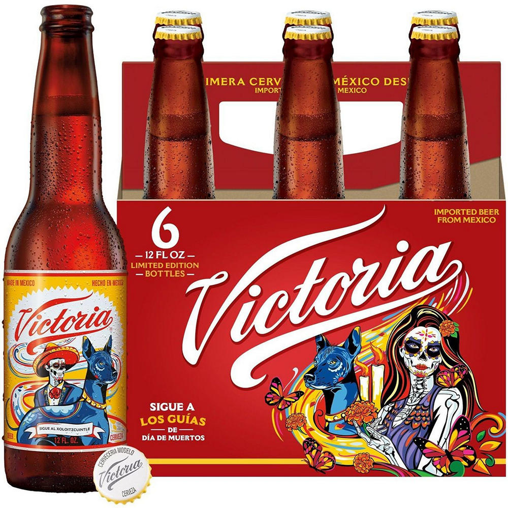 Victoria Amber Lager Mexican Beer, 12 oz, 6 pk