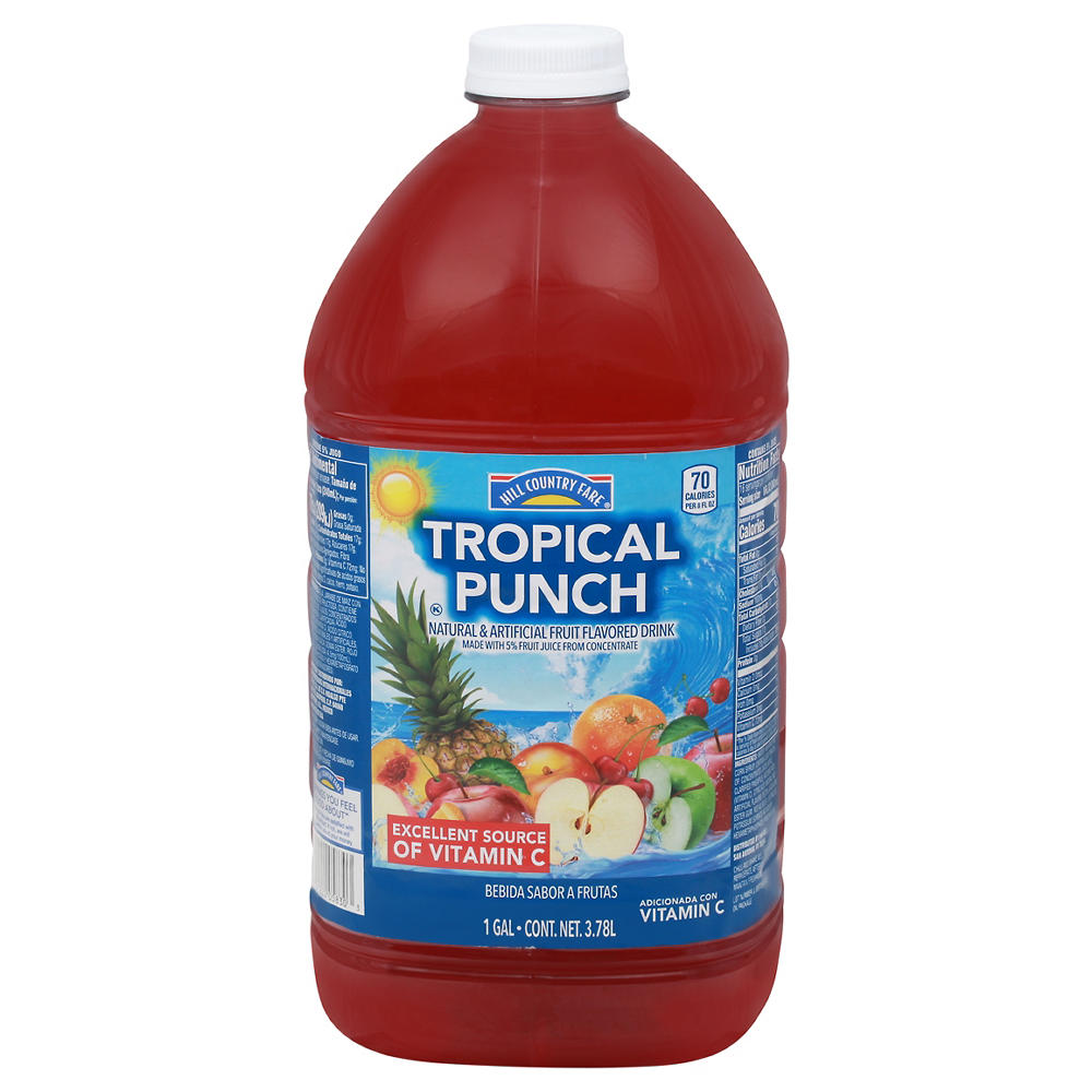 Hill Country Fare Tropical Punch, 1 gal