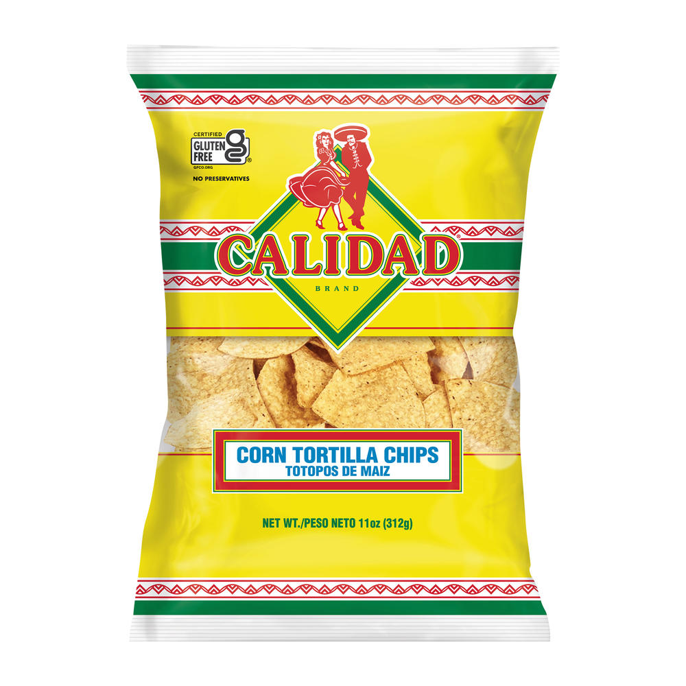 Calidad Yellow Corn Tortilla Chips, 11 oz