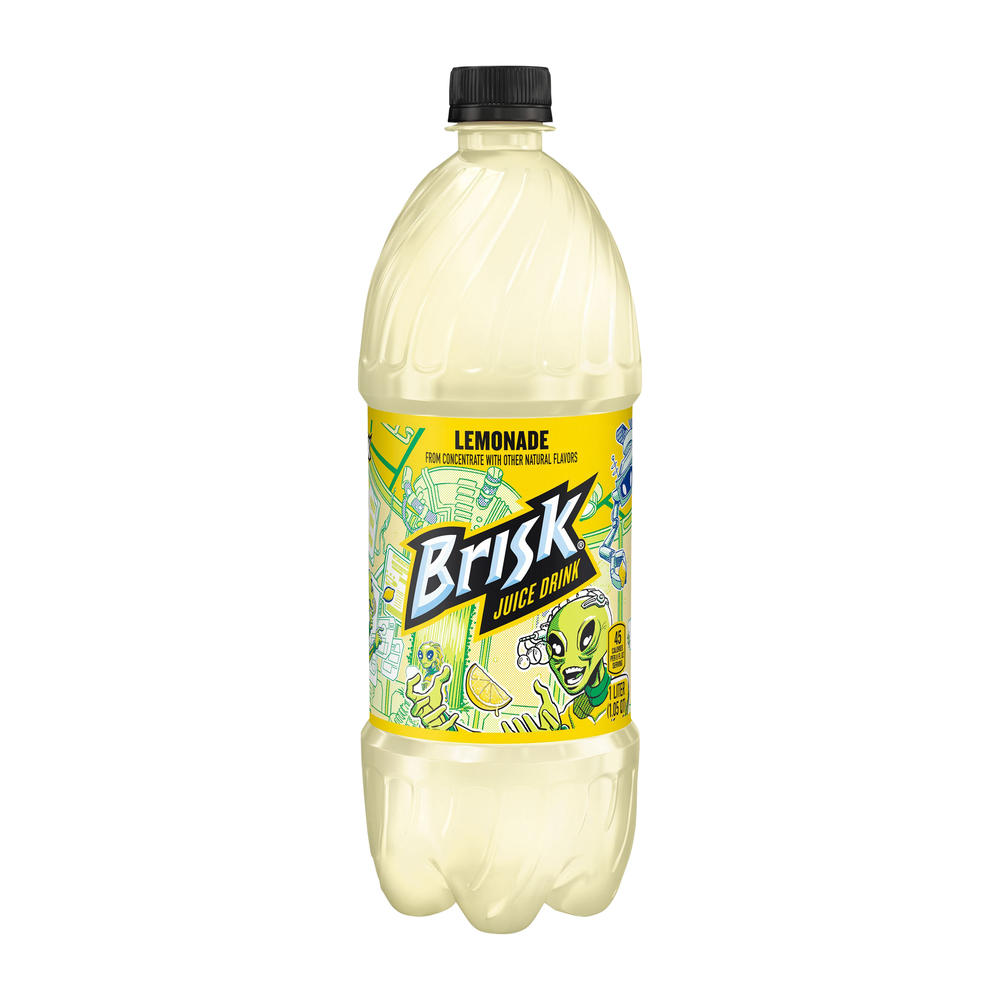 Brisk Lemonade Juice Drink, 1 L