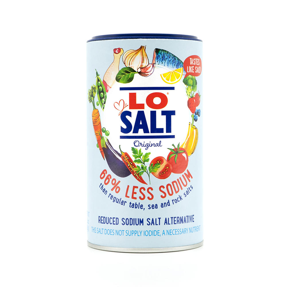 Lo Salt The Original Reduced Sodium Salt Alternative, 12.35 oz