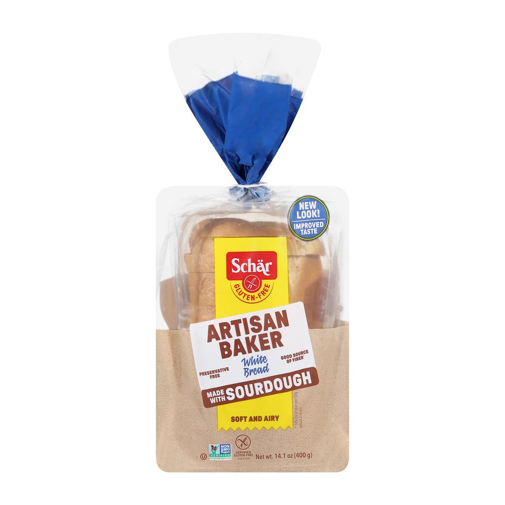 Schar Gluten Free Artisan Baker White Sliced Bread, 14.1 oz