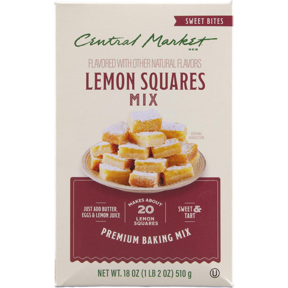 Central Market Lemon Squares Mix, 18 oz