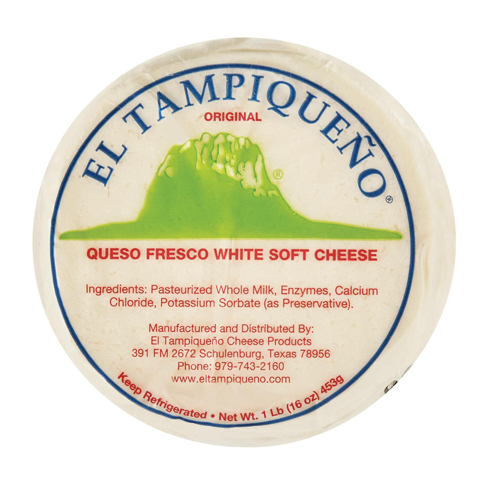 El Tampiqueno Queso Fresco White Soft Cheese, 16 oz