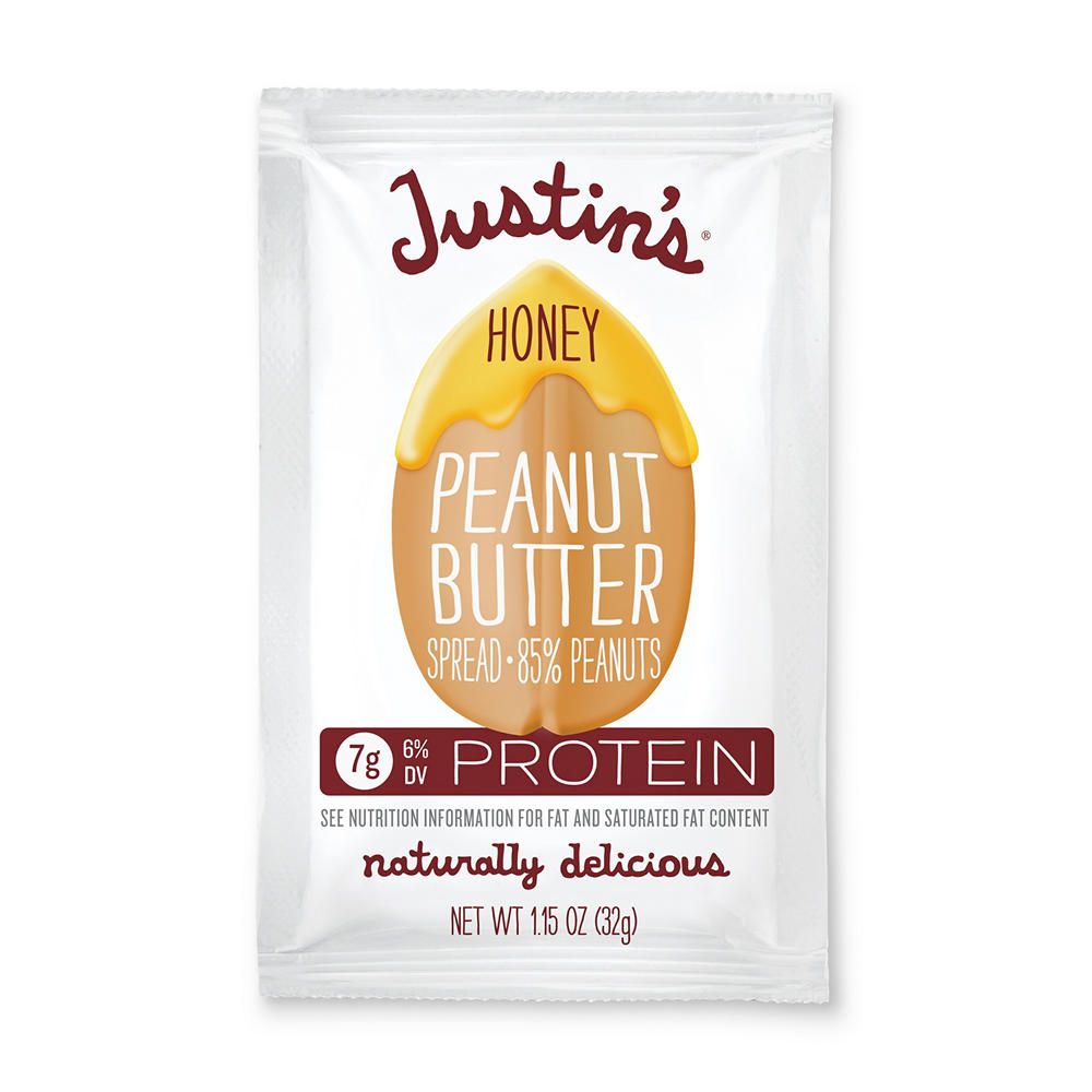 Justin's Honey Peanut Butter Spread, 1.15 oz