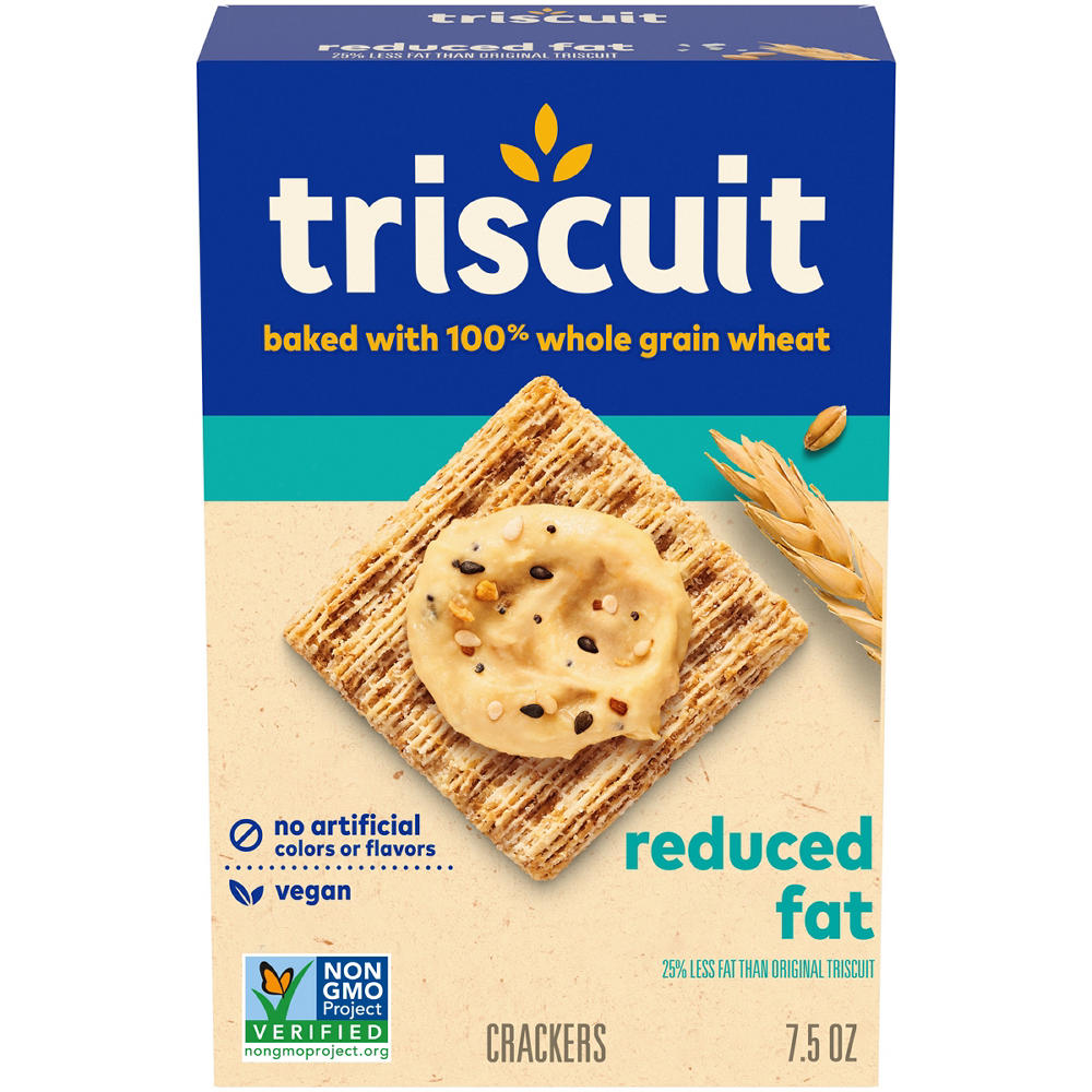 Triscuit Reduced Fat Whole Grain Wheat Crackers, 7.5 oz