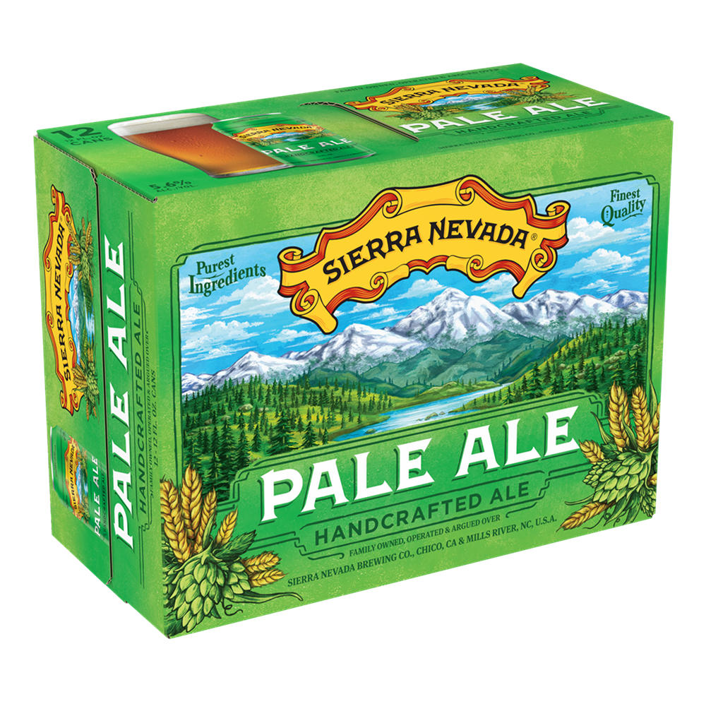 Sierra Nevada Pale Ale Craft Beer, 12 oz Cans, 12 pk