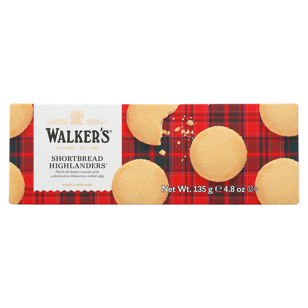 Walker's Pure Butter Shortbread Highlanders, 4.8 oz