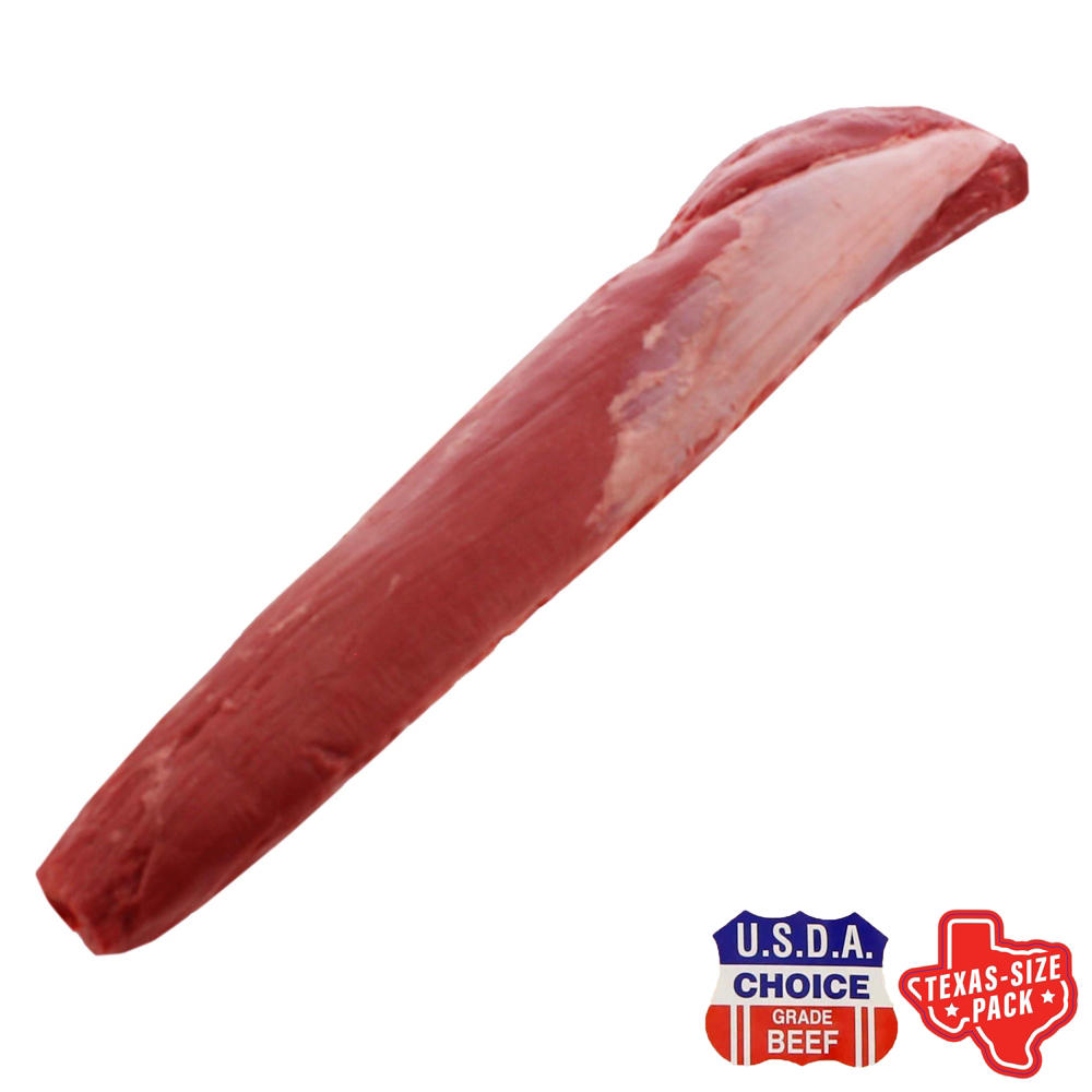 H-E-B Boneless Whole Beef Tenderloin, USDA Choice - Texas-Size Pack, Avg. 6.0 lbs