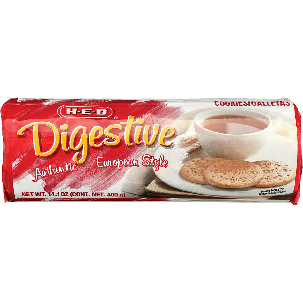 H-E-B Digestive Authentic European Style Cookies, 14.1 oz