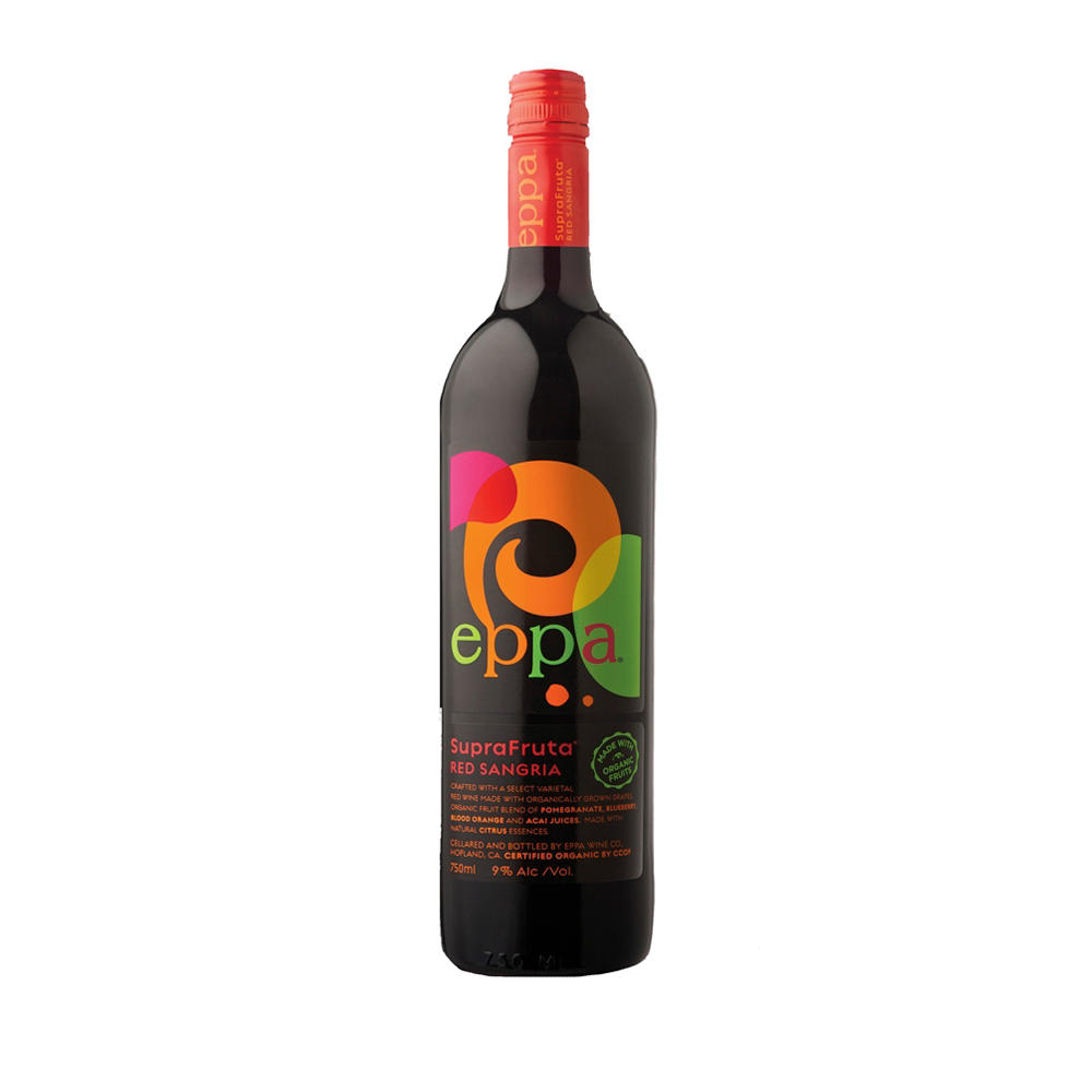 Eppa Organic SupraFruta Red Sangria California Red Wine, 750 mL