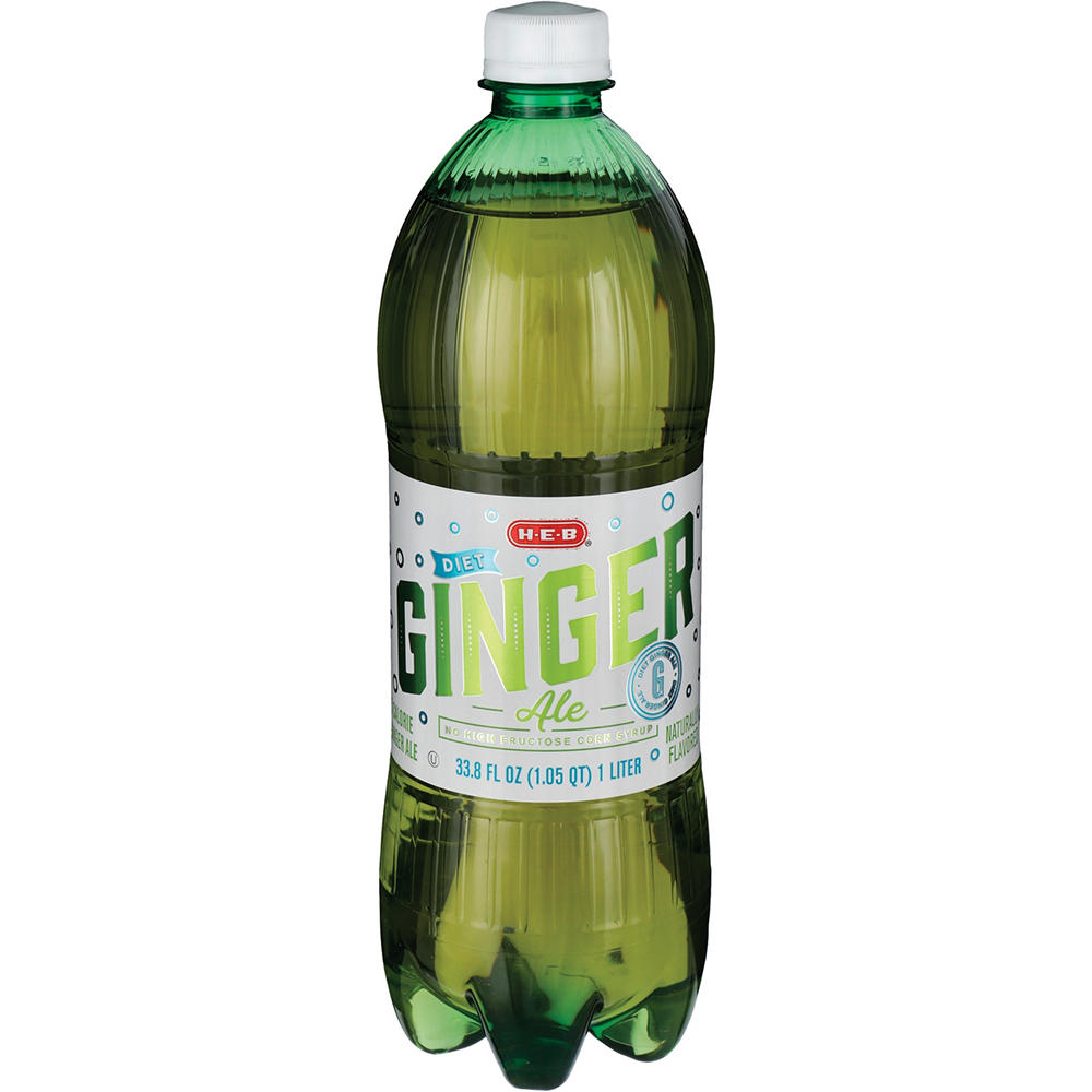 H-E-B Diet Ginger Ale, 1 L