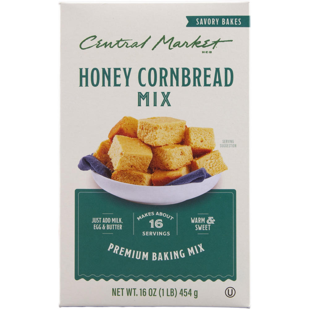 Central Market Honey Cornbread Mix, 16 oz