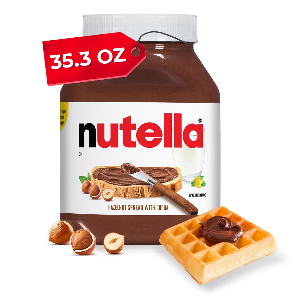 Nutella Hazelnut Spread with Cocoa, 2.2 lbs