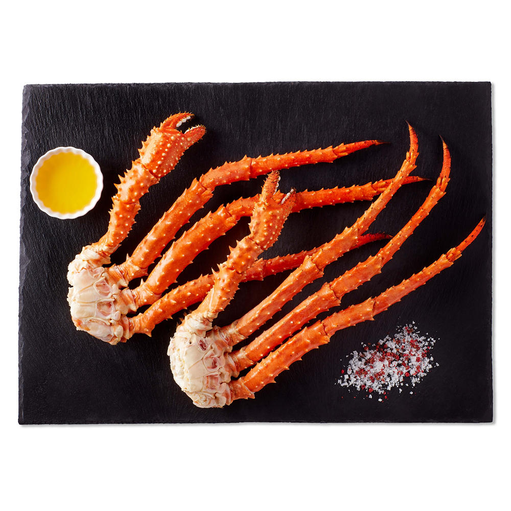 H-E-B Wild Caught Large Gold King Crab Cluster, lb