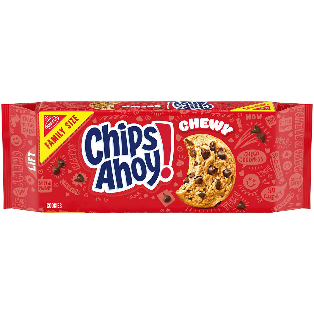Chips Ahoy! Chewy Chocolate Chip Cookies Family Size, 19.5 oz