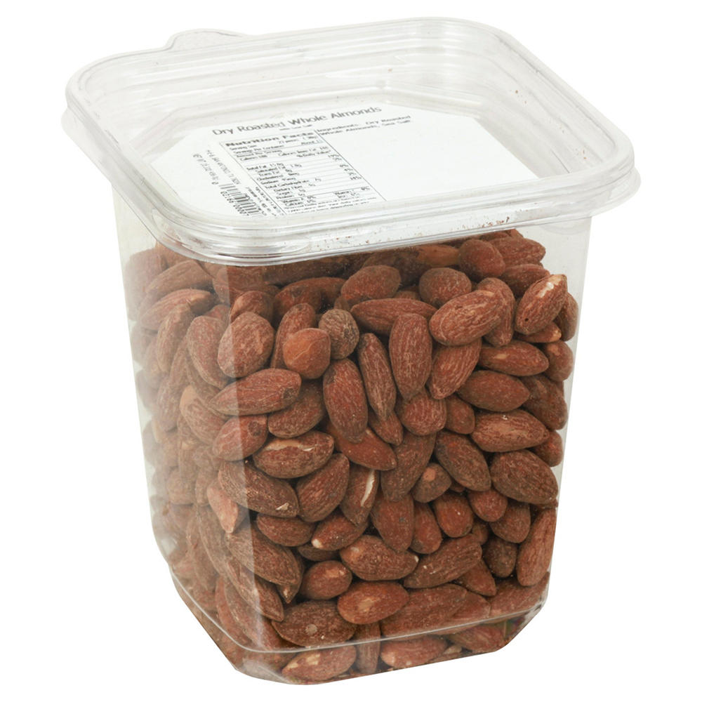 H-E-B Whole Salted Dry Roasted Almonds, 16.3 oz