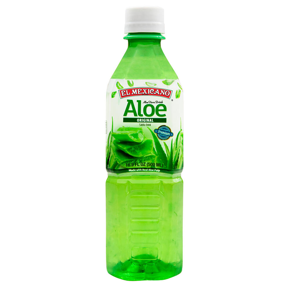 El Mexicano Original Aloe Vera Drink, 16.9 oz