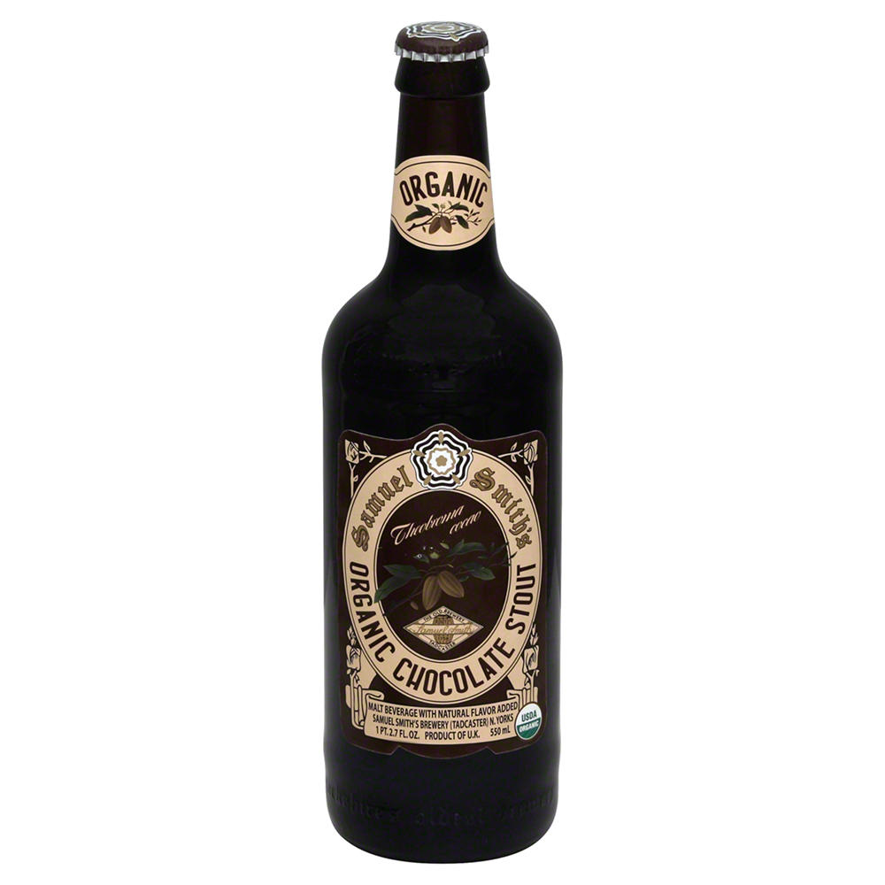 Samuel Smith Organic Chocolate Stout Beer, 18.7 oz