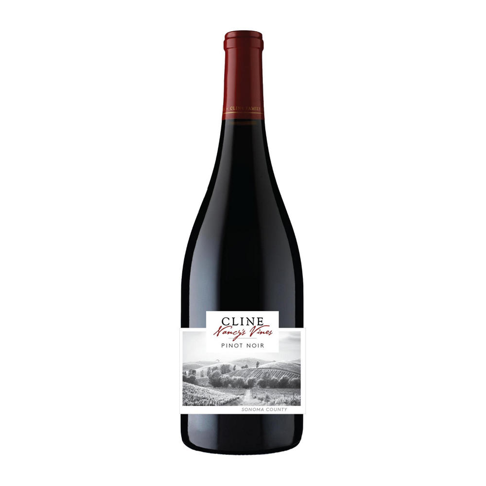 Cline Nancy's Vine Pinot Noir Red Wine, 750 mL