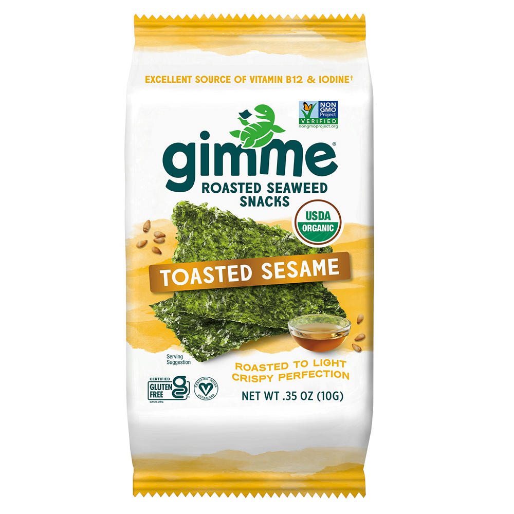 gimme Roasted Seaweed Snack - Toasted Sesame, 0.35 oz