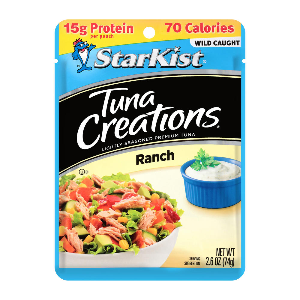 StarKist Tuna Creations Ranch Tuna Pouch, 2.6 oz