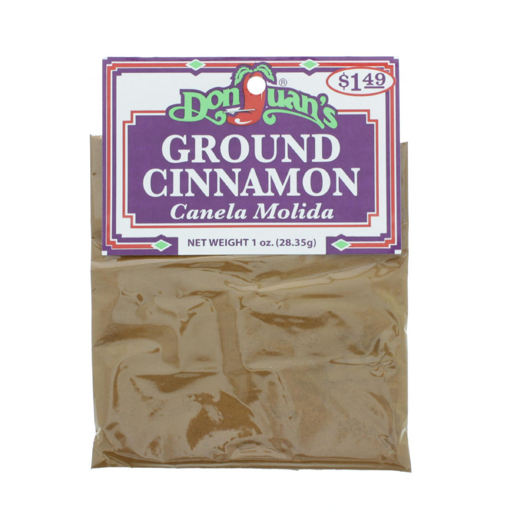 Don Juan's Ground Cinnamon, Canela Molida, 1 oz
