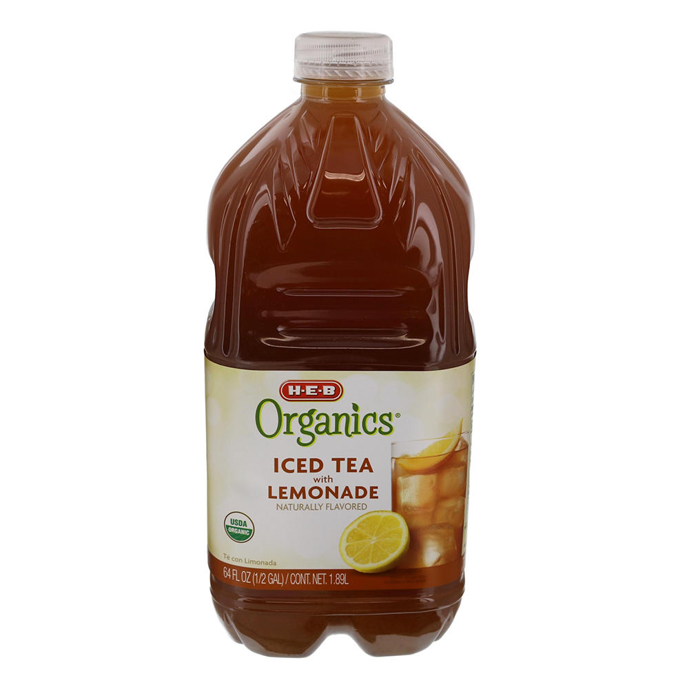 H-E-B Organics Iced Tea with Lemonade, 64 oz