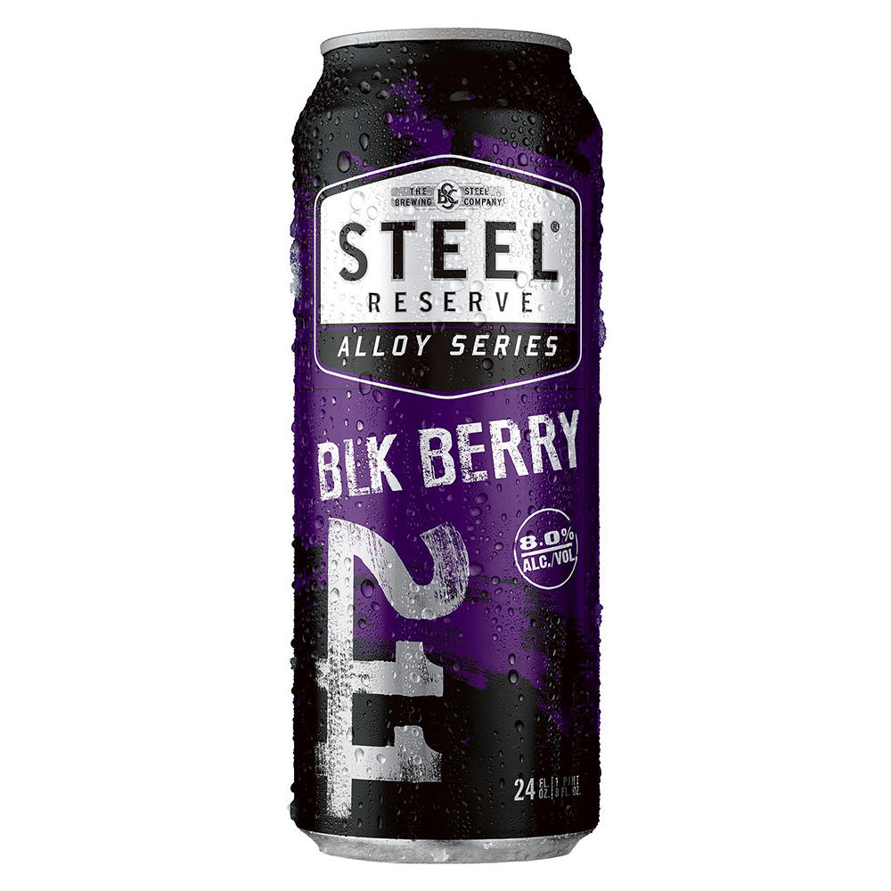 Steel Reserve Black Berry Can, 24 oz