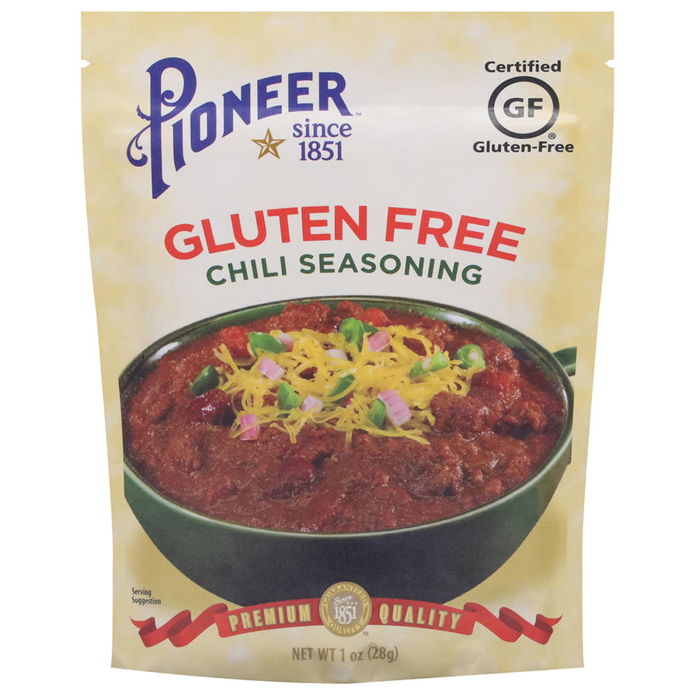 Pioneer Gluten Free Chili Seasoning, 1 oz