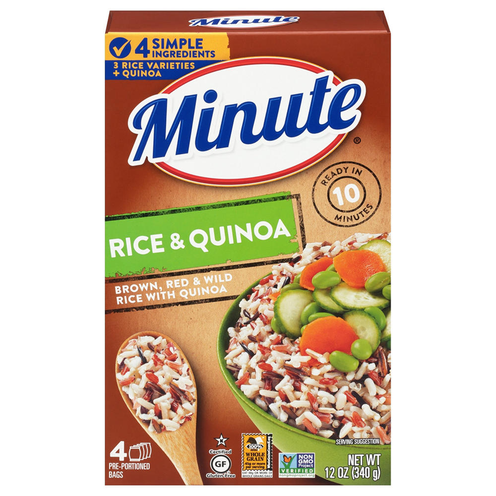 Minute Instant Rice & Quinoa, 12 oz