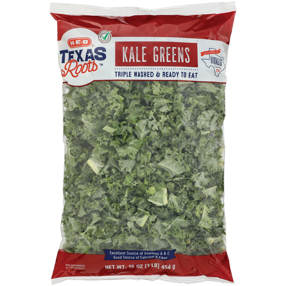 H-E-B Texas Roots Fresh Fresh Kale Greens, 16 oz