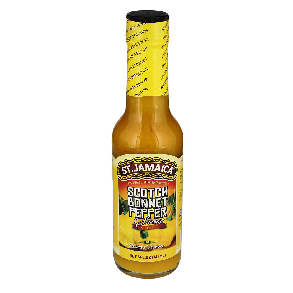 St. Jamaica Scotch Bonnet Pepper Sauce, 5 oz