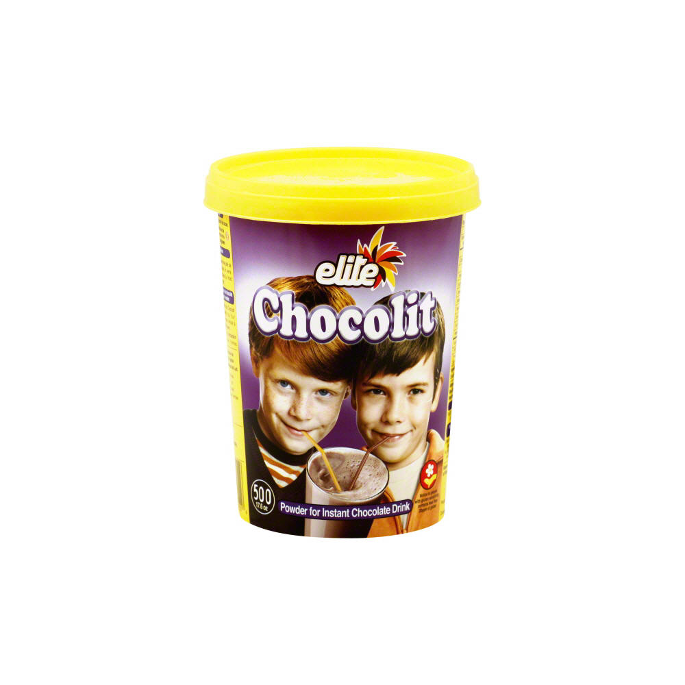 Elite Kosher Chocolit Powder Parve, 17.6 oz
