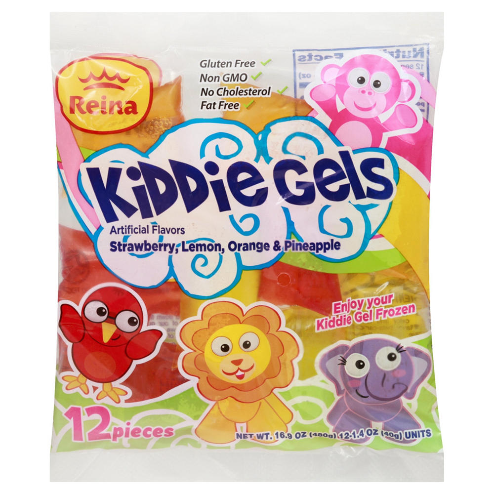 Reina Kiddie Gel Snacks, 12 ct