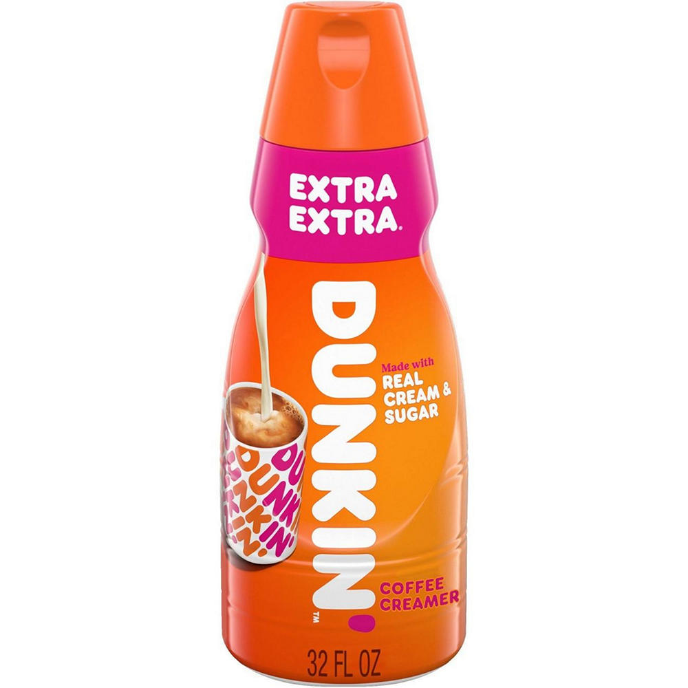 Dunkin' Coffee Creamer - Extra Extra , 32 oz